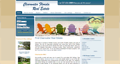 Desktop Screenshot of clearwaterfloridarealestatesite.com