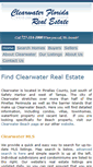 Mobile Screenshot of clearwaterfloridarealestatesite.com